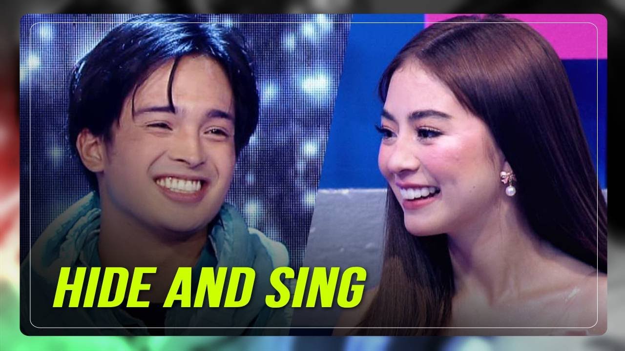 Fyang tries luck at 'Hide and Sing'; KD Estrada unveiled as mystery celebrity | ABS-CBN News