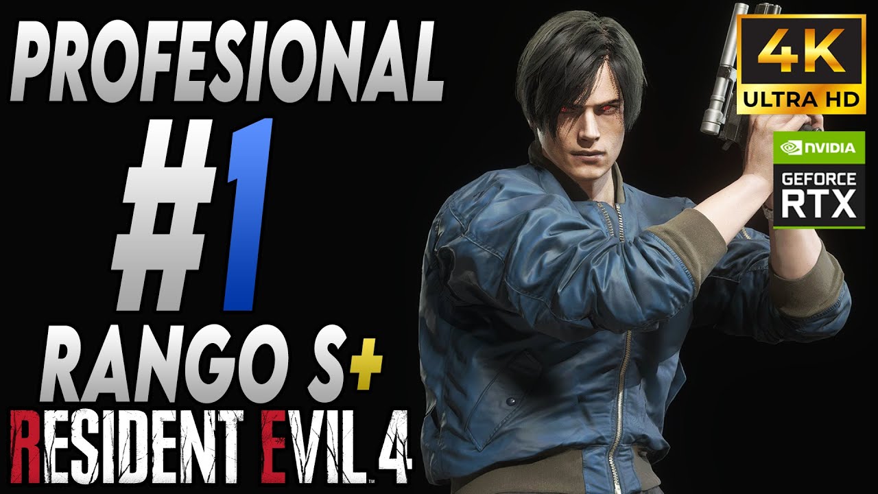 Resident Evil 4 Remake PC (4K) | Modo Profesional | Capítulo 1 | Rango S+ |