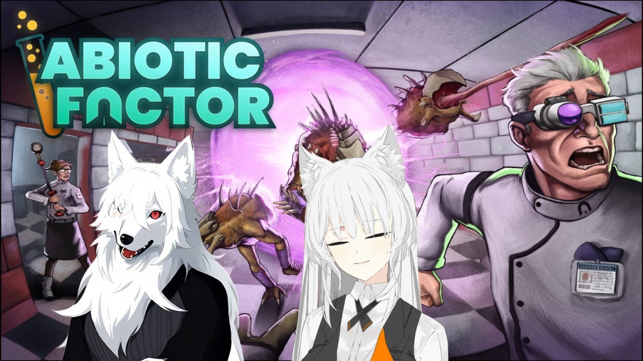 (Abiotic Factor / サバイバル) 　物語がすすんでなんか人も相手することになったわ！ (Vtuber/紅卯クロハム)