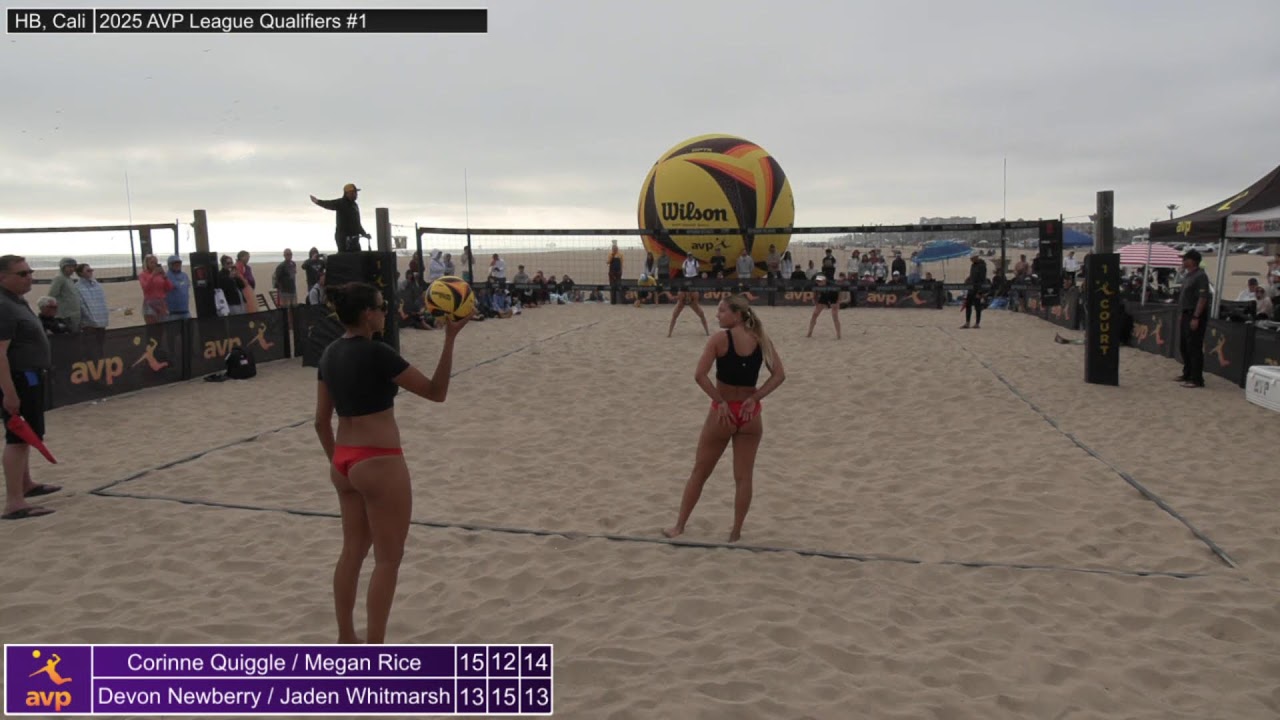 AVP Huntington Beach Qualifier | Women's Finals | Quiggle / Rice vs. Newberry / Whitmarsh