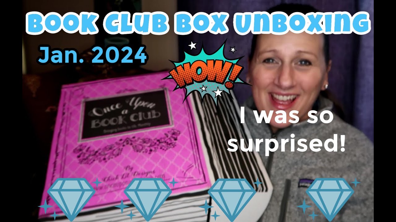 Once Upon A Book Club Has Stepped Up Their Game! Book Subscription Box UNBOXING January 2024