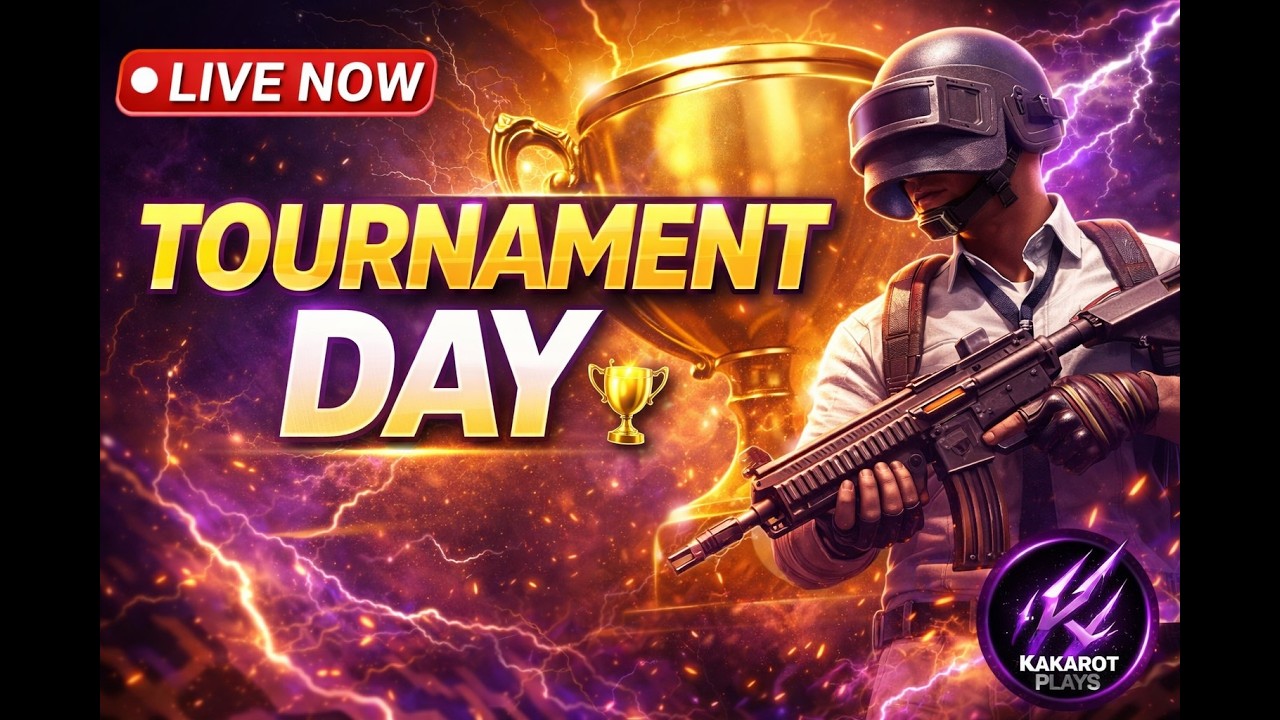 🔴 TOURNAMENT DAY LIVE 🏆 | Competitive Squad Gameplay | Road to Victory