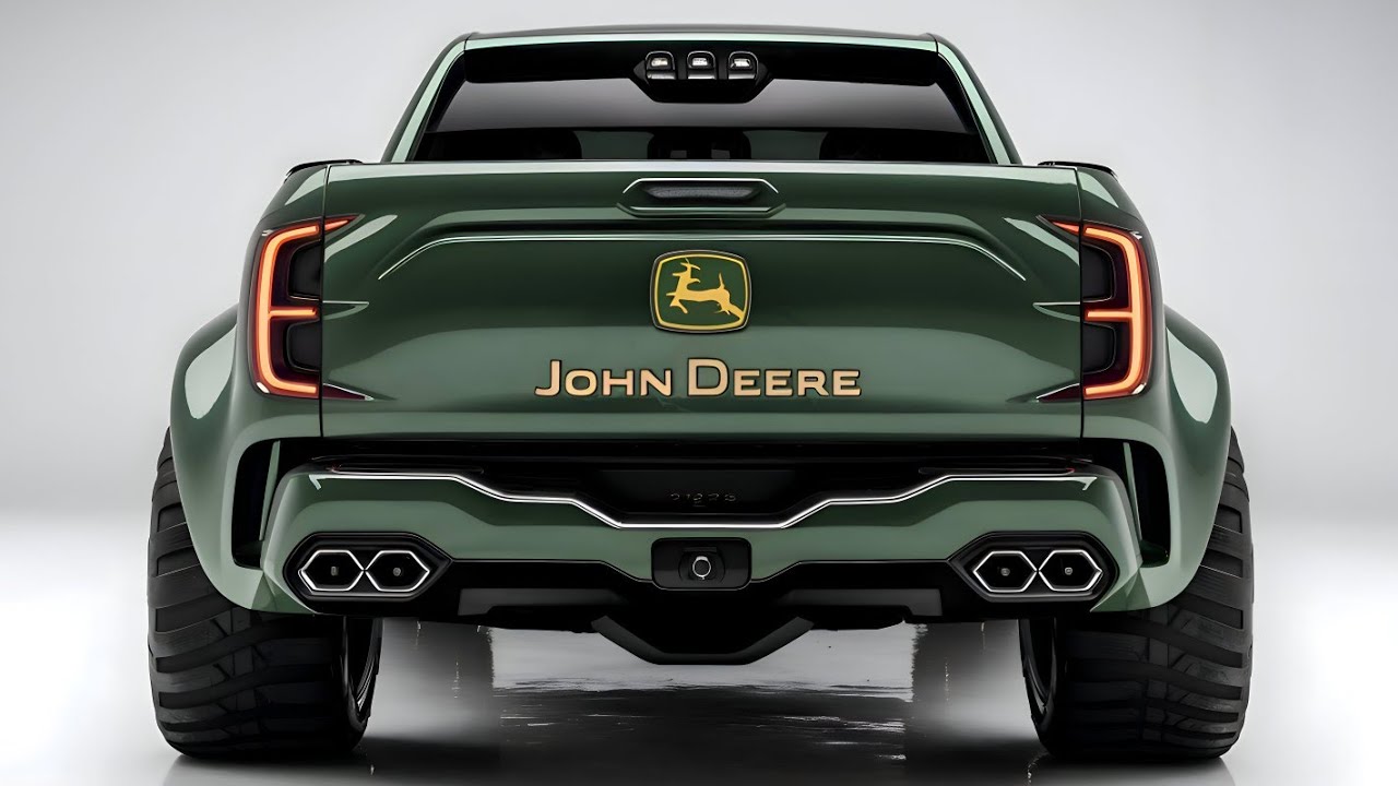 2025 John Deere Pickup Truck: The Ultimate Blend of Power and Precision!