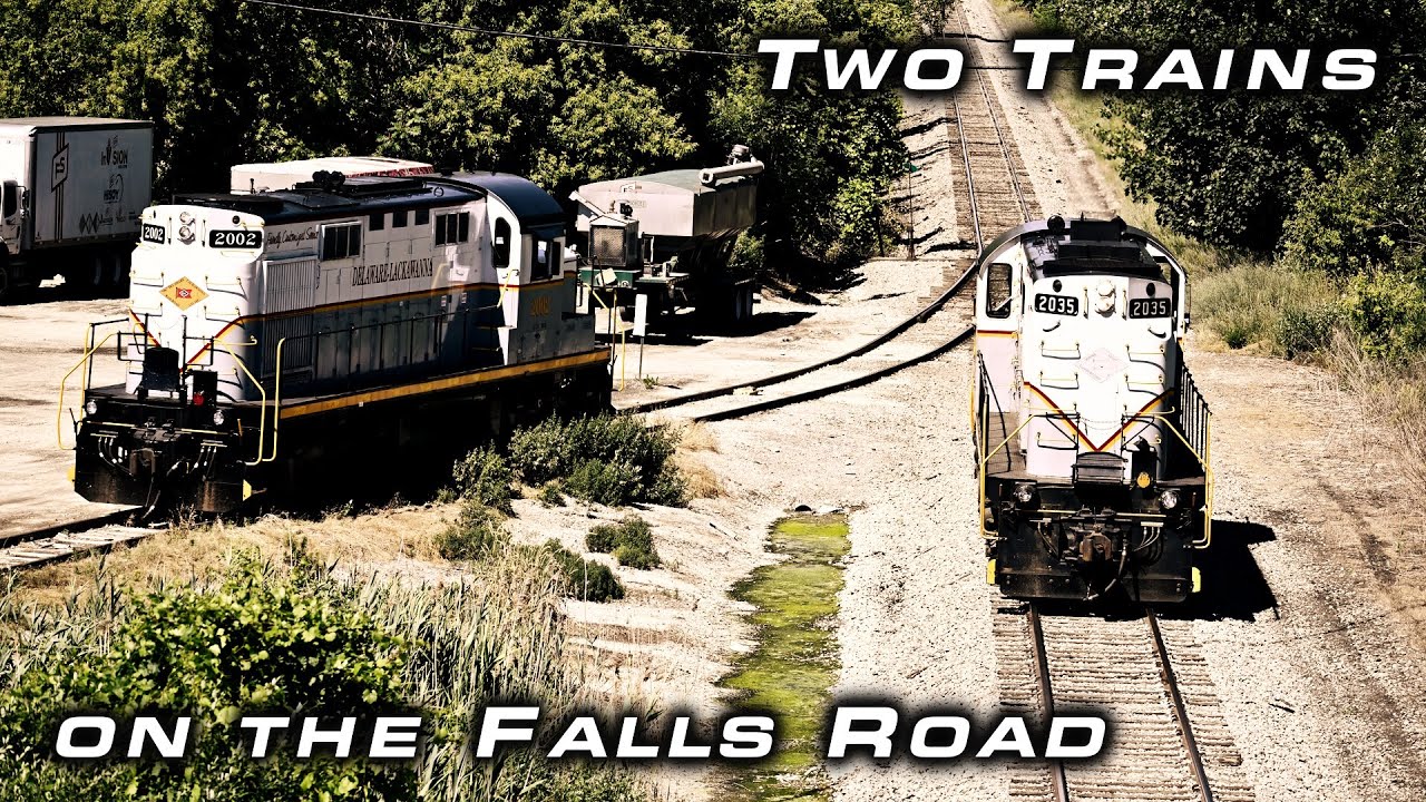 New Operations on the Falls Road Railroad | Two Trains Working Together 6-28-24