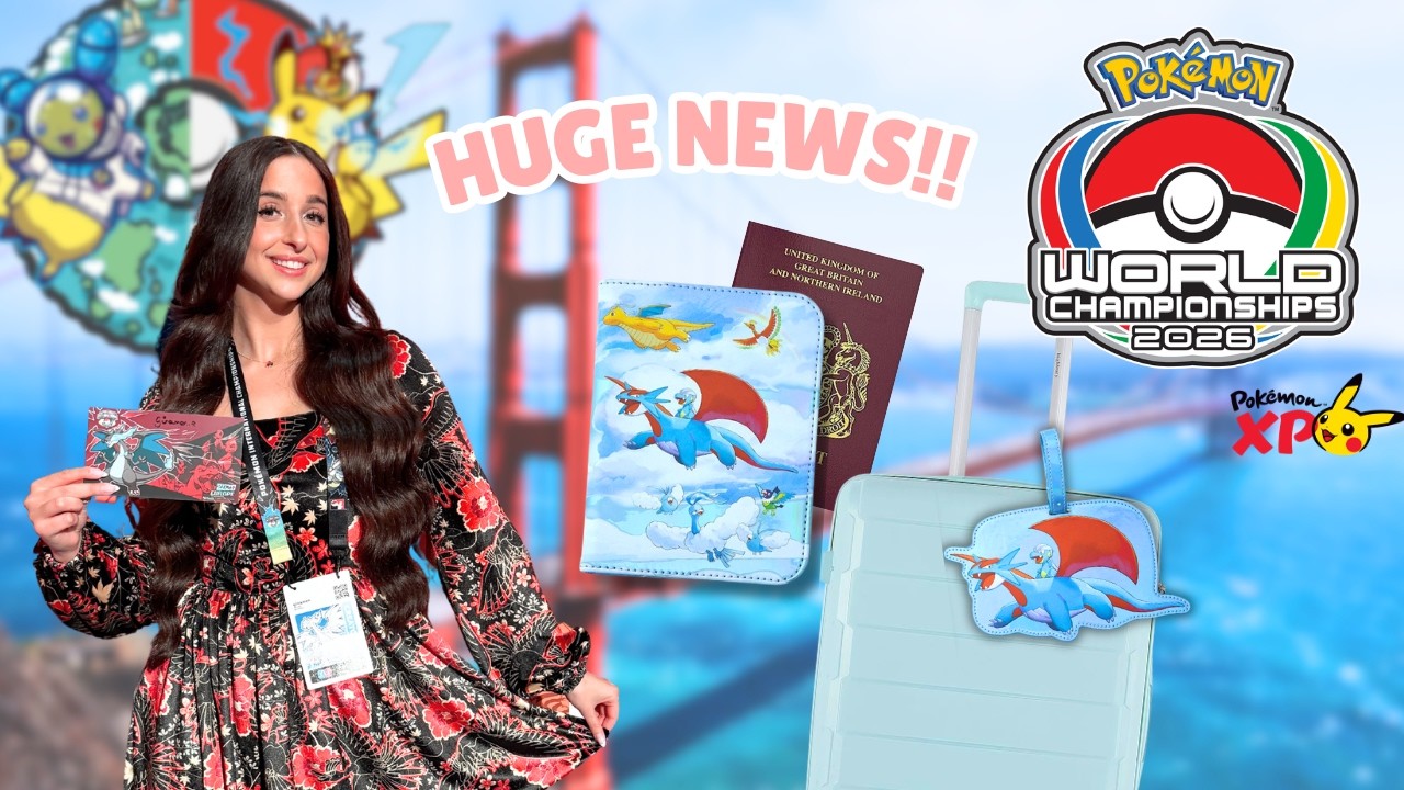 Pok&eacute;mon Worlds 2026 и Pok&eacute;mon XP, мы едем!✈️ #pokemon #pokemontcg #pokemonworlds