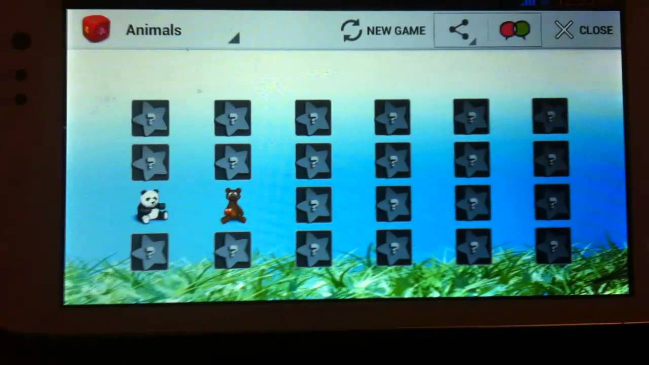 Memory Games For Kids - My First App [Android App]