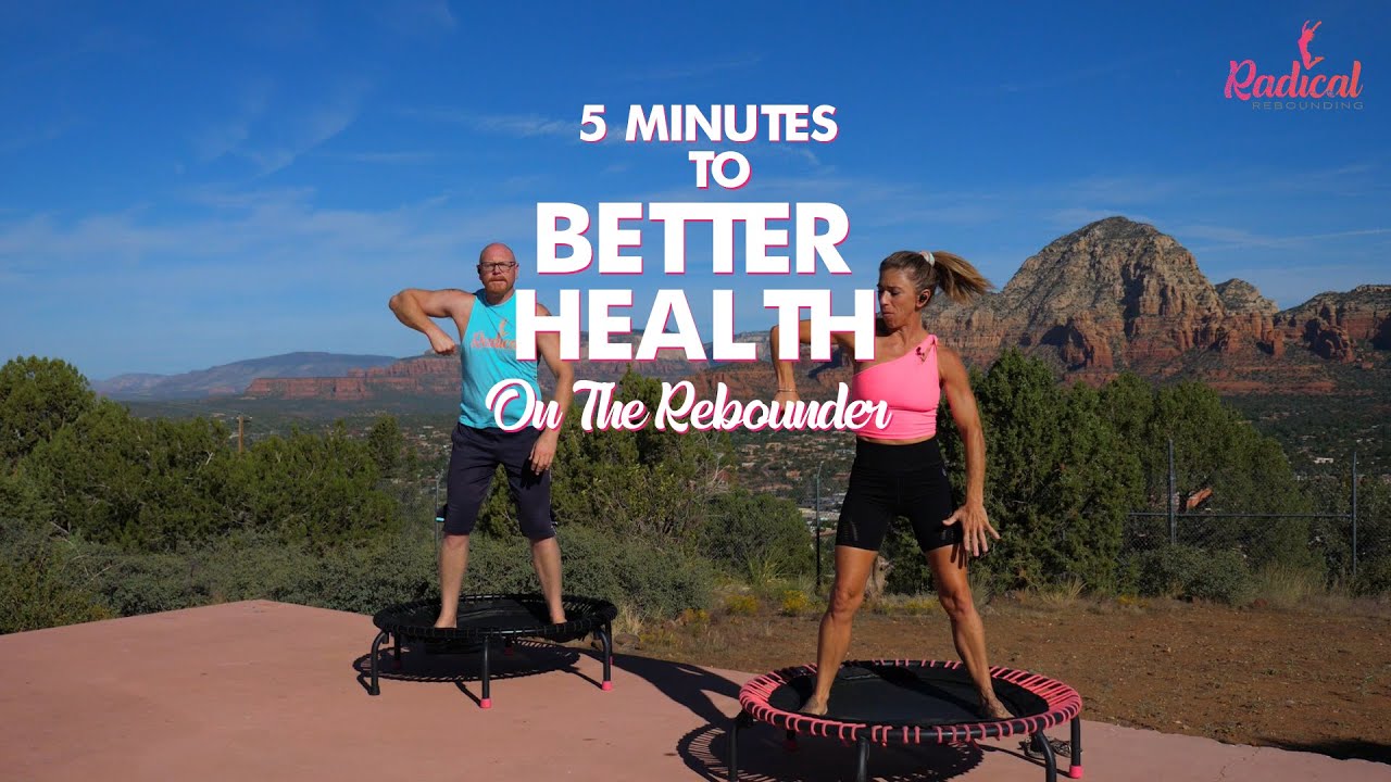 5 Minutes to Better #Health in 30 Days on the #Rebounder - Day 4
