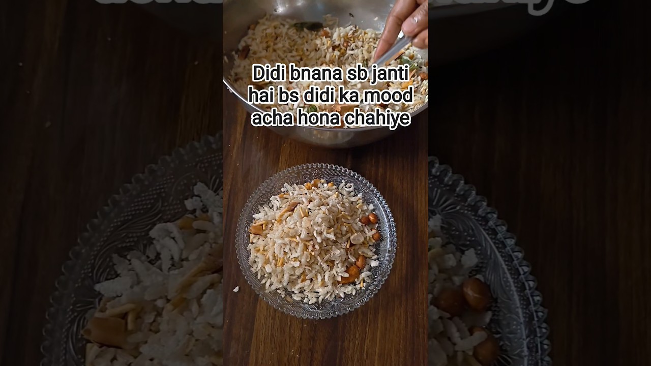 Instant Poha Chivda at Home | Perfect Tea Time snacks 😋 