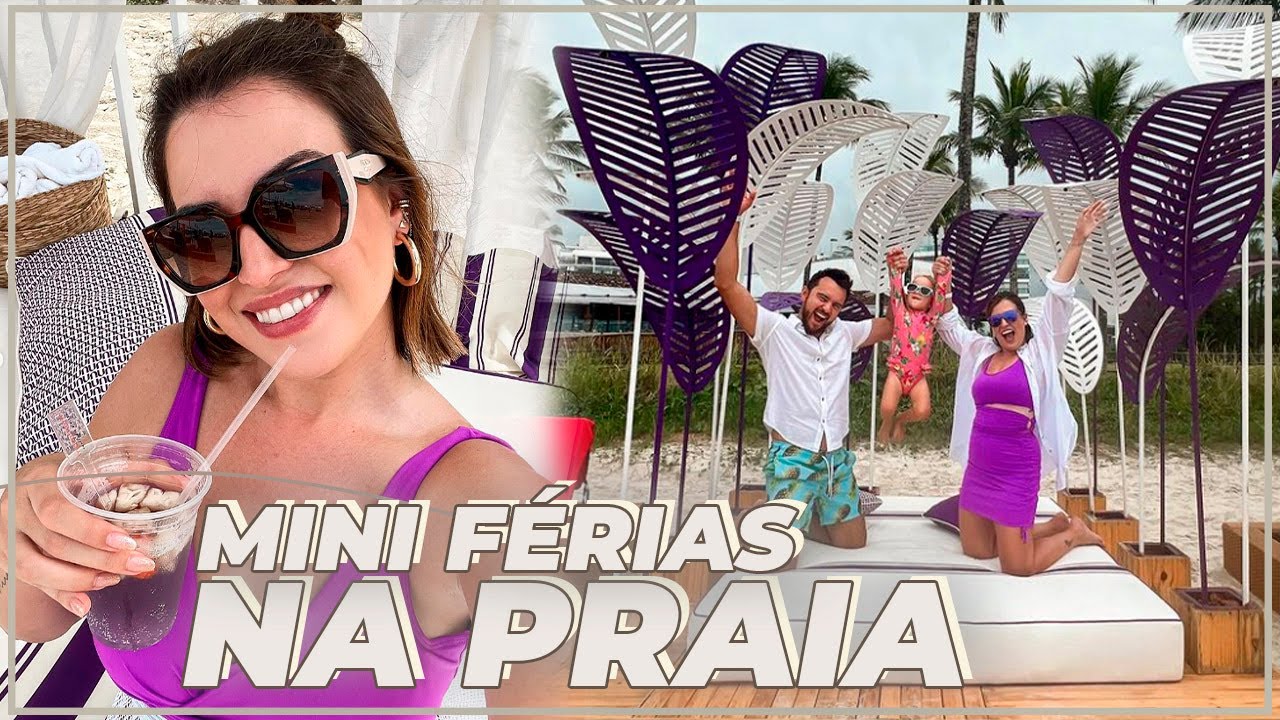 VLOGÃO: MINI FÉRIAS NA PRAIA + RIVIERA DE SÃO LOURENÇO, BEACH TENNIS E MUITA DIVERSÃO COM A FAMÍLIA