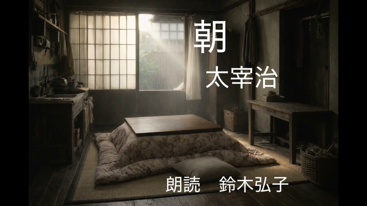 「朝」　太宰治作　朗読　鈴木弘子
