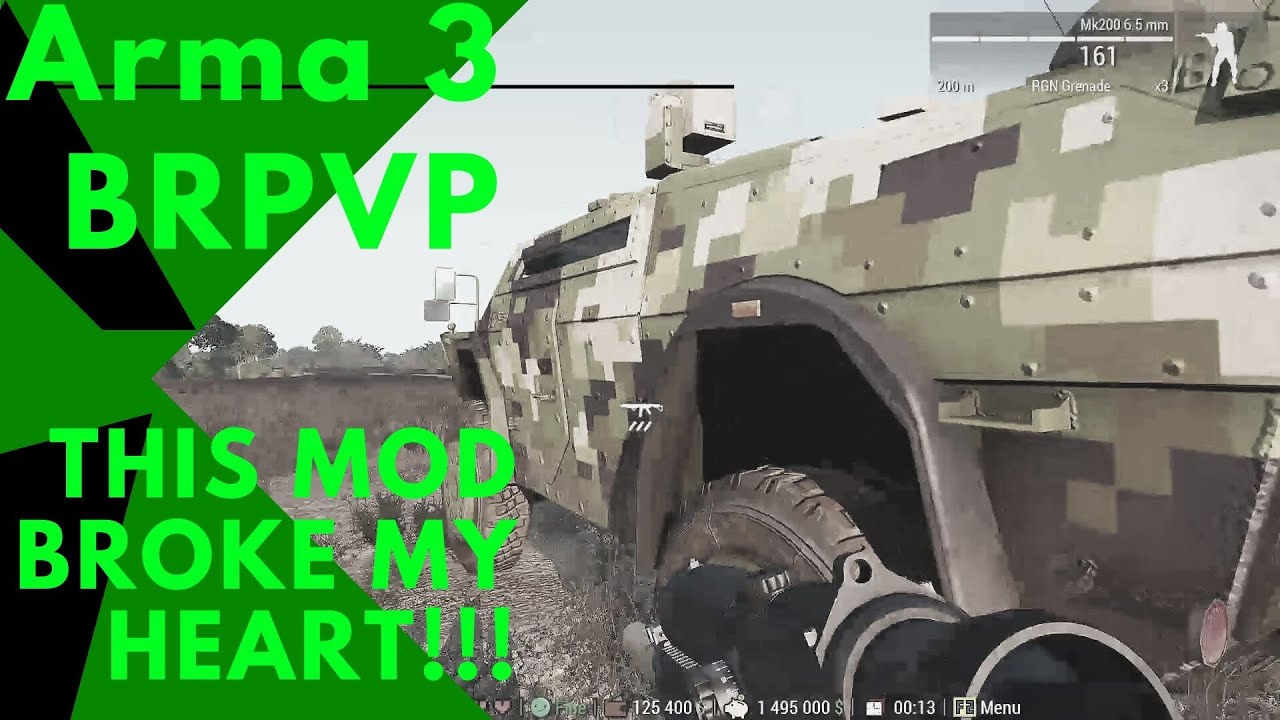 THIS MOD BROKE MY HEART! Arma 3 BRPVP