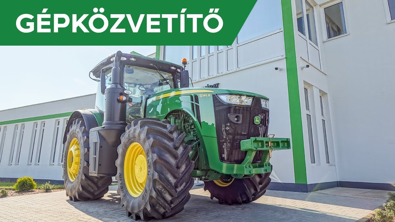 John Deere 8345R traktor | GÉPKÖZVETÍTŐ | 01