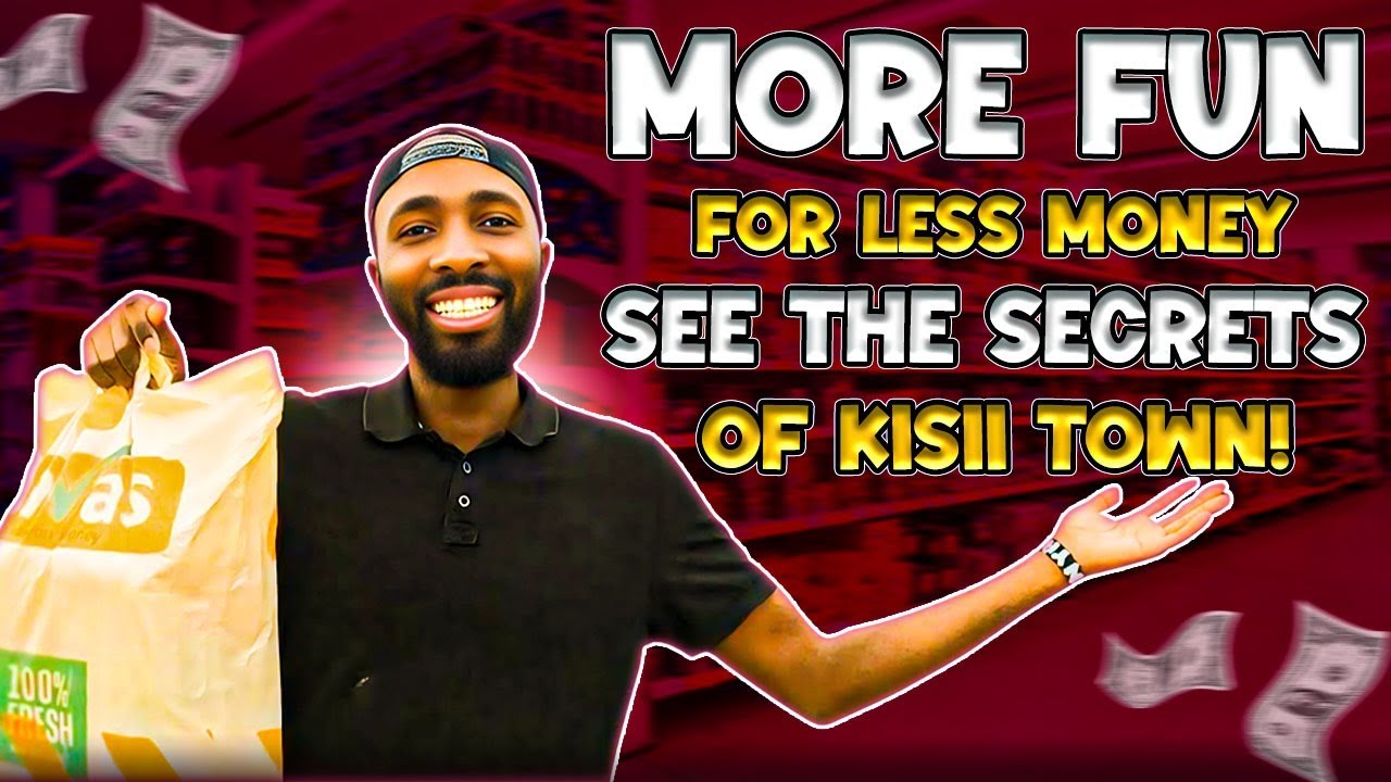What Can $10 Get in KISII TOWN, KENYA? (Extreme Budget Challenge)