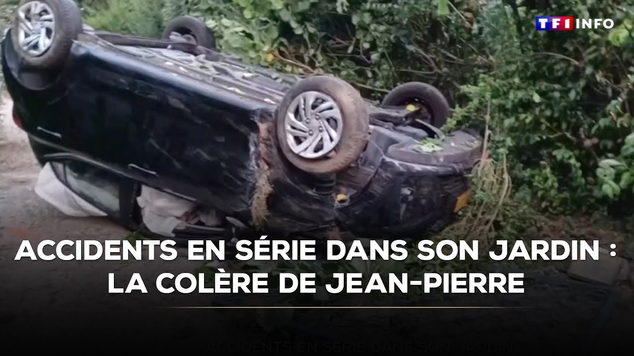 Accidents en série dans son jardin : la colère de Jean-Pierre ｜TF1 INFO