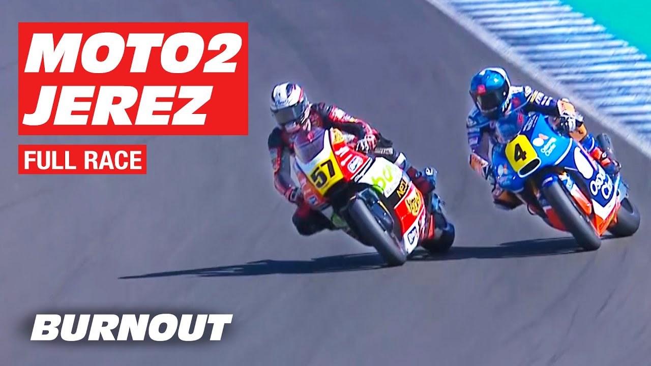 Moto2 European Championship | FULL RACE | Circuito de Jerez 2019 | BURNOUT