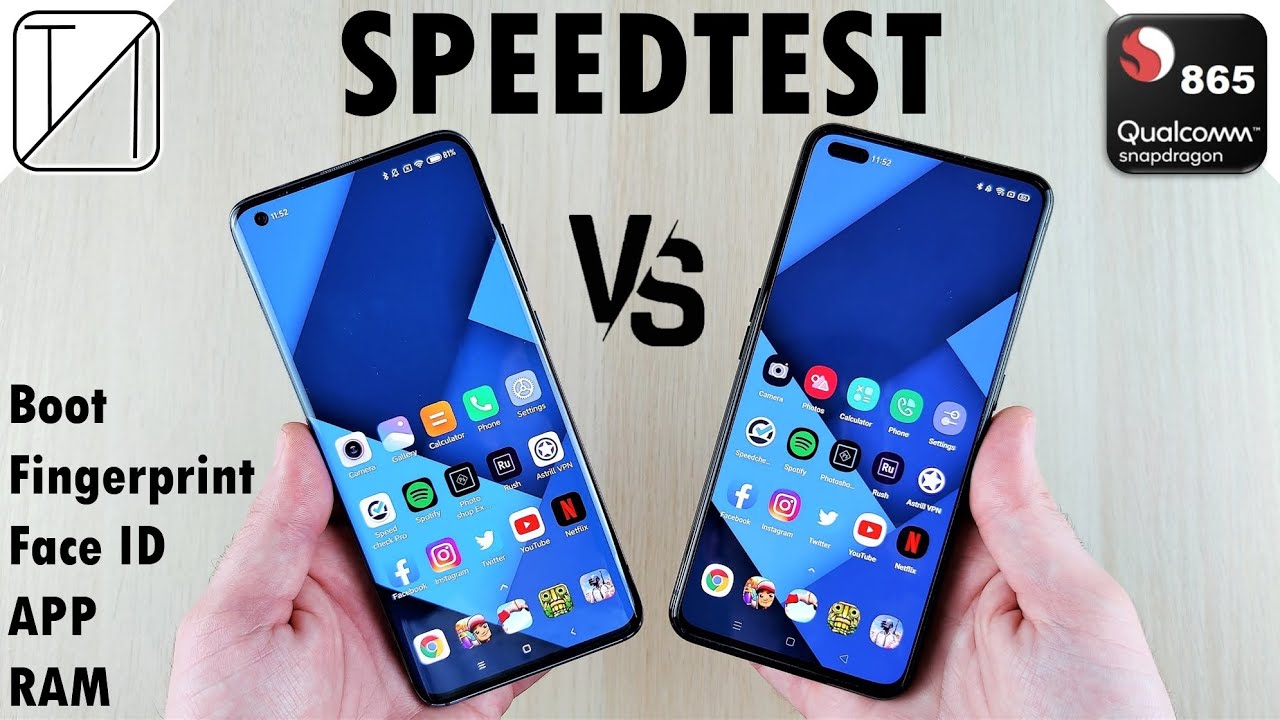 Xiaomi Mi 10 Pro vs Realme X50 Pro Speed Test