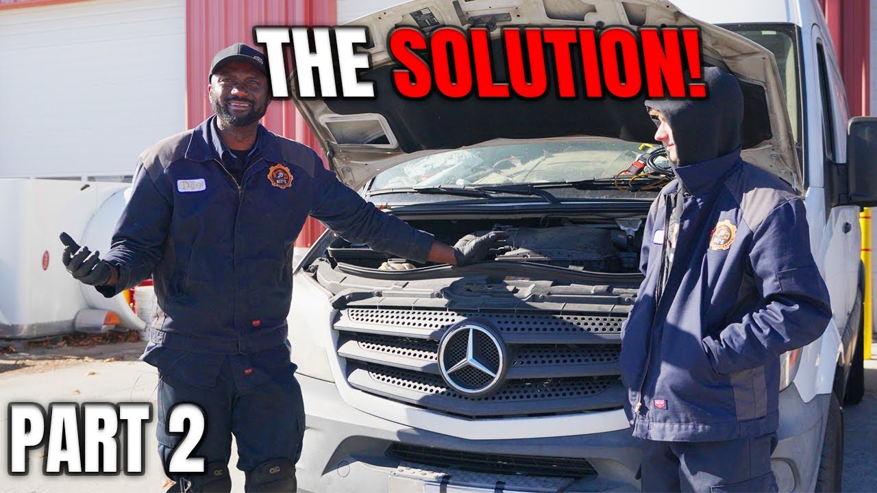 Mercedes Sprinter 2.1L - Не заводится - ЧАСТЬ 2 - Этот фургон Sprinter теперь на ходу