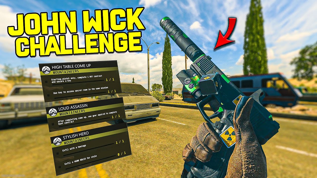 Pistol ONLY DMZ Challenge made me a PRO