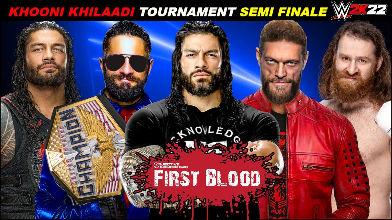 WWE 2k22 Live Stream - First Blood Tournament #2