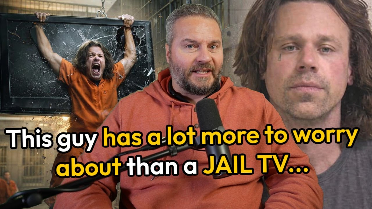 Prisoner BREAKS THE JAIL TV... What type of charge is that?