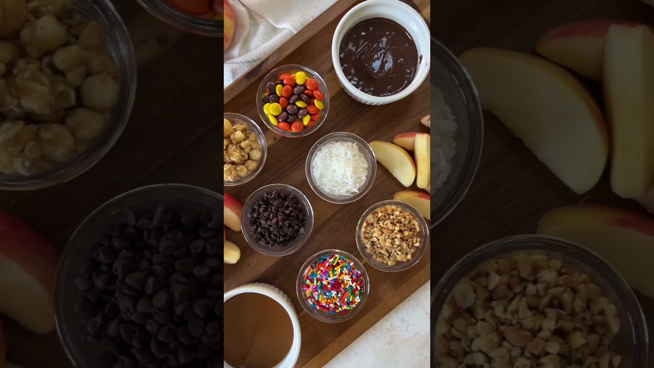 Apple Dipping Bar