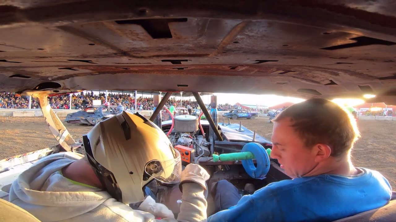 Cody Brown 030 in car cam Pleasant Hill, Illinois Southern #9 Memorial tour
