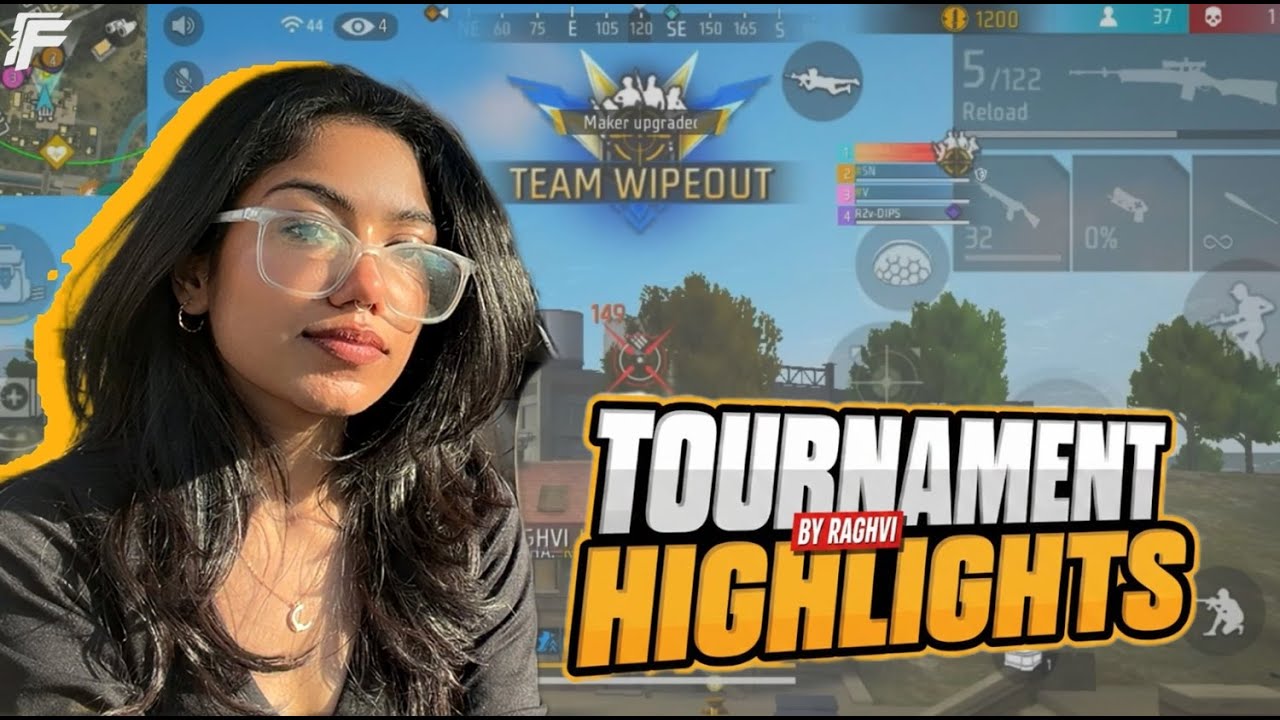 Epic Free Fire Max Tournament Recap | R2v Dominates FT. Raghvi