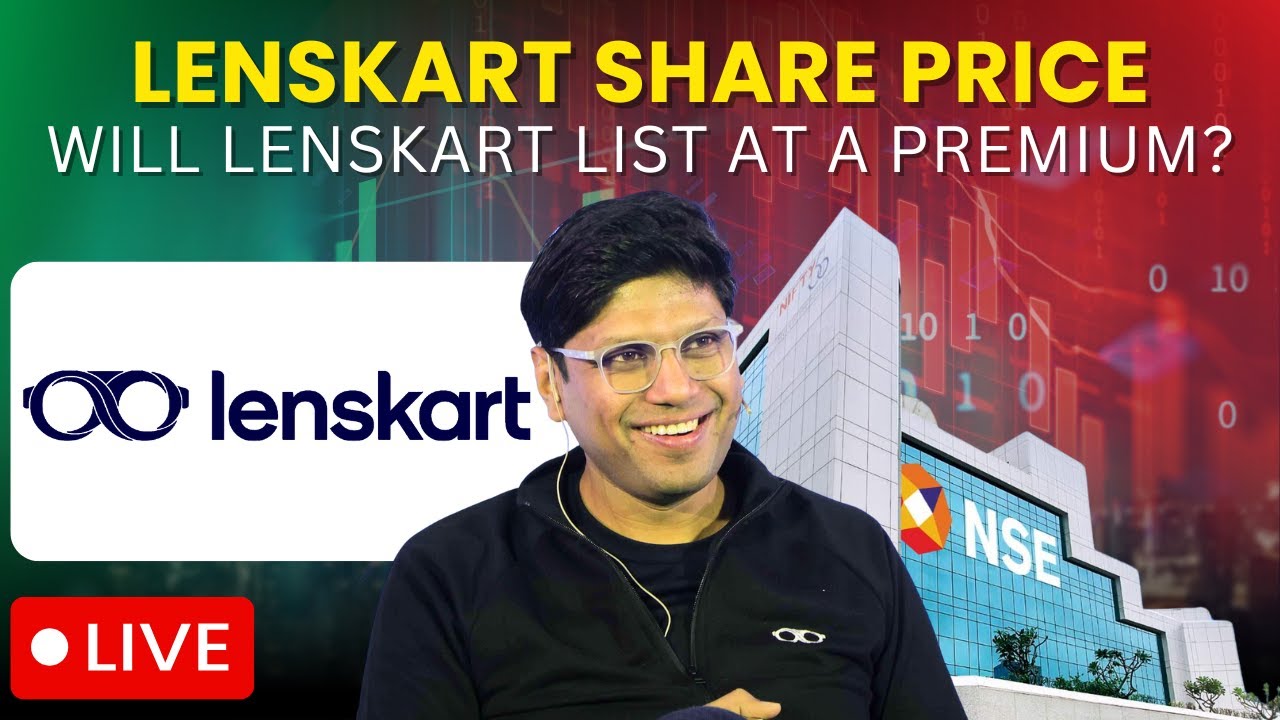 Lenskart Share Price LIVE | Lenskart Listing LIVE | Lenskart Listing Live At NSE India | NDTV Profit