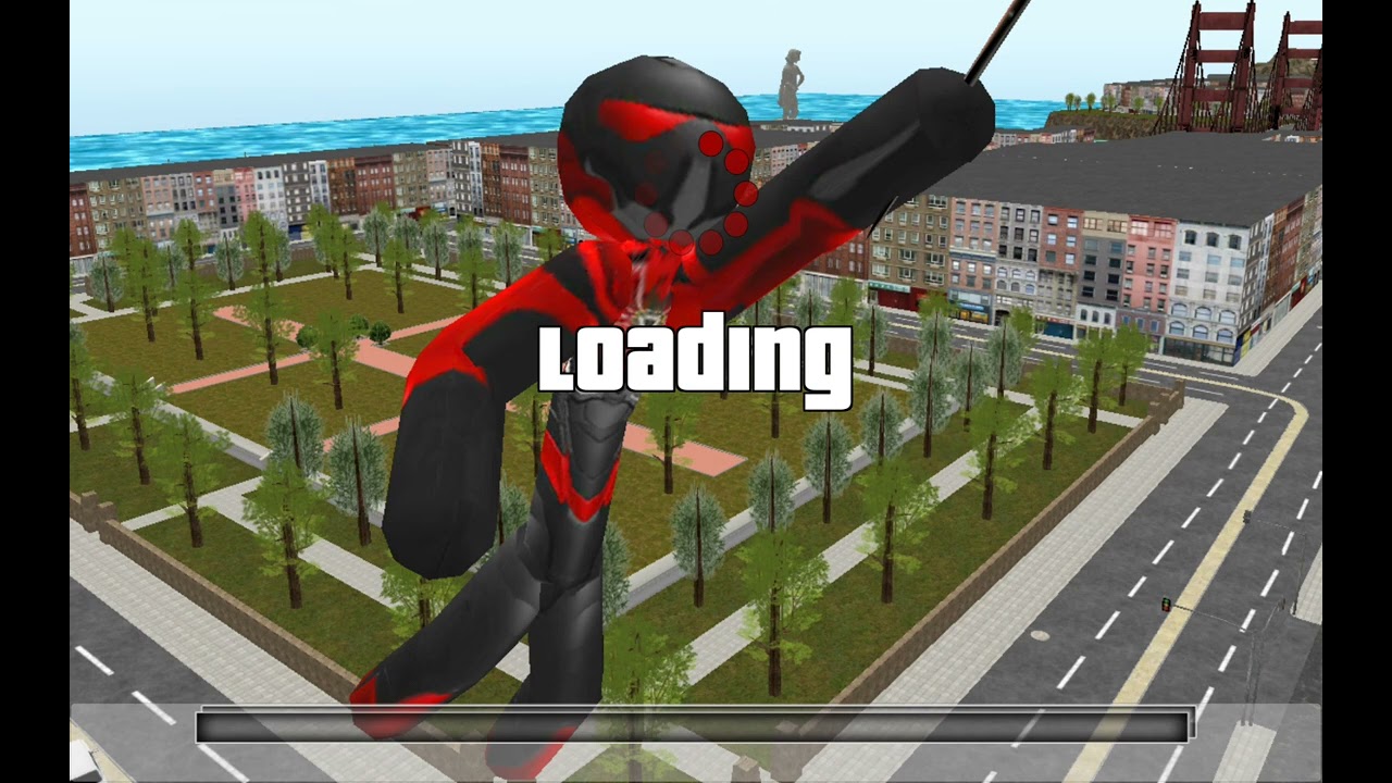 stickman rope hero old version 1.1 part 1