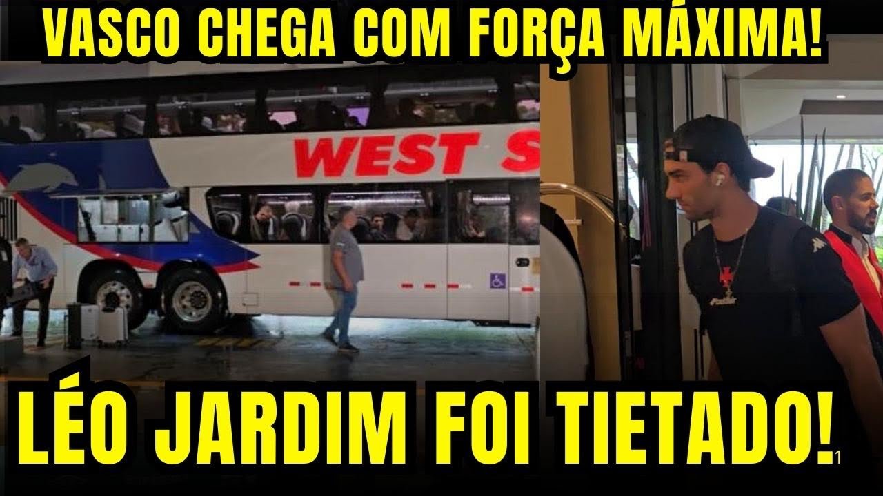  CHEGOU!! O VASCO JÁ ESTÁ EM SÃO PAULO! COMEÇOU A GUERRA DECISIVA! LÉO JARDIM É TIETADO!