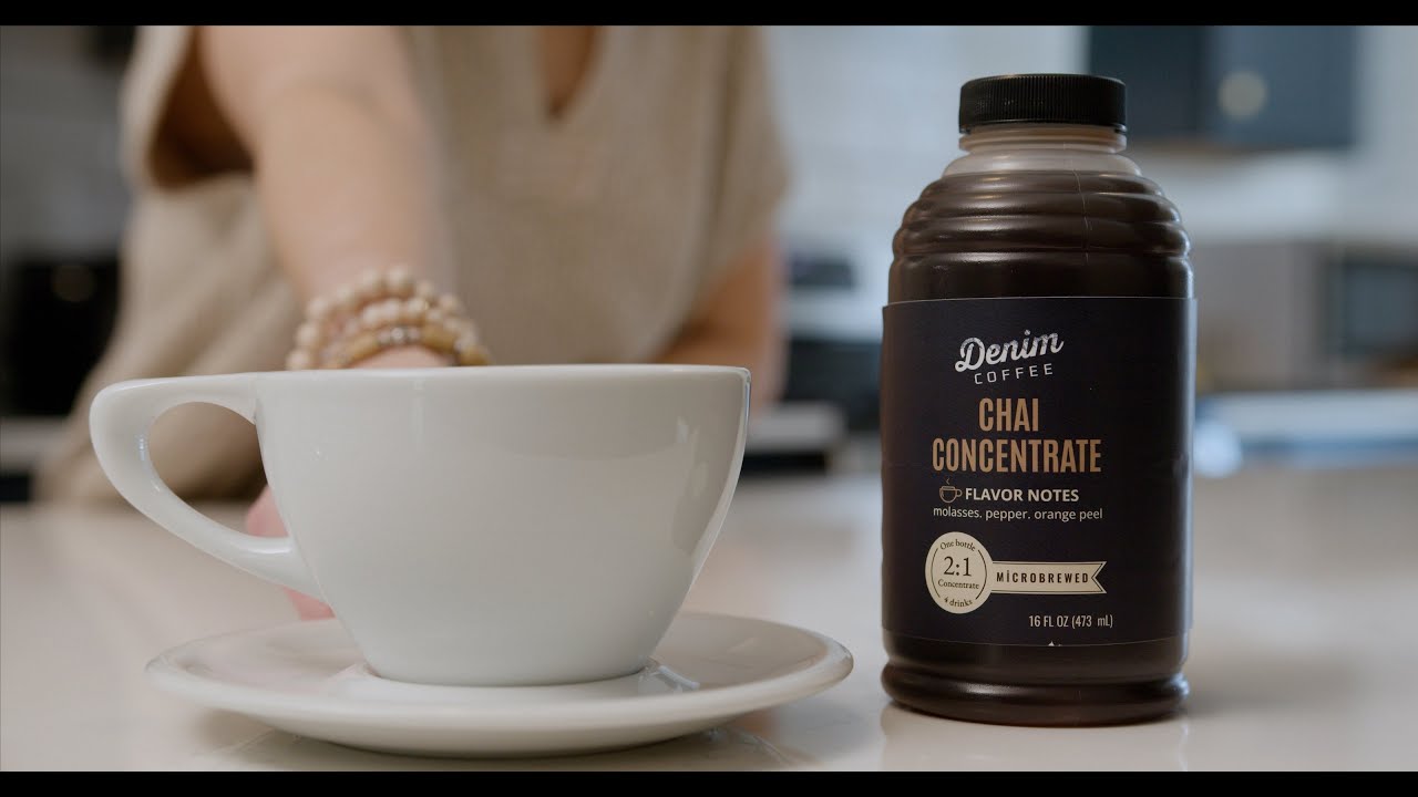 Try Denim Coffee's NEW Chai Concentrate - Available In-Store & Online!