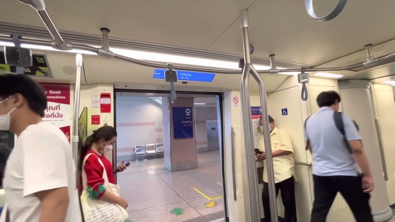 MRT EMU BLE (24): Lumphini to Wat Mangkon.