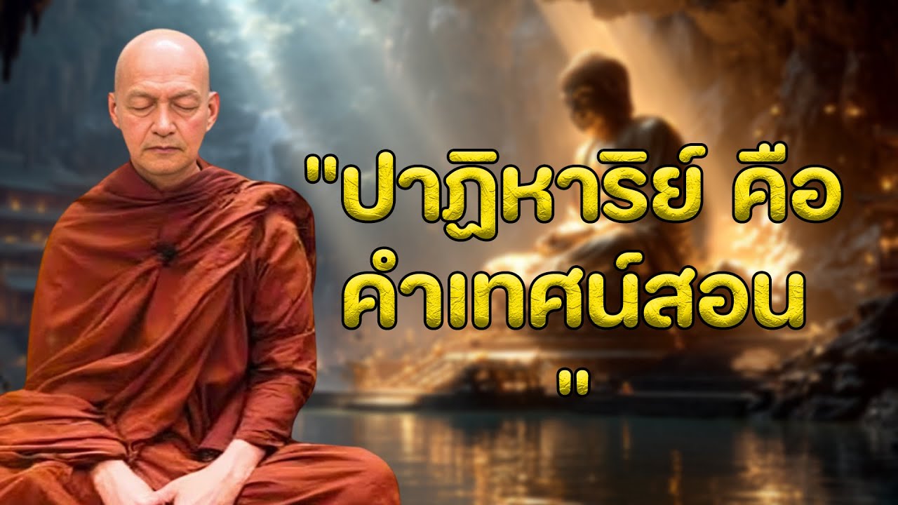 อนุสาสนีปาฏิหาริย์ ปาฏิหาริย์ คือ คำเทศน์สอน สมชีวิตา ใช้ชีวิตพอดี