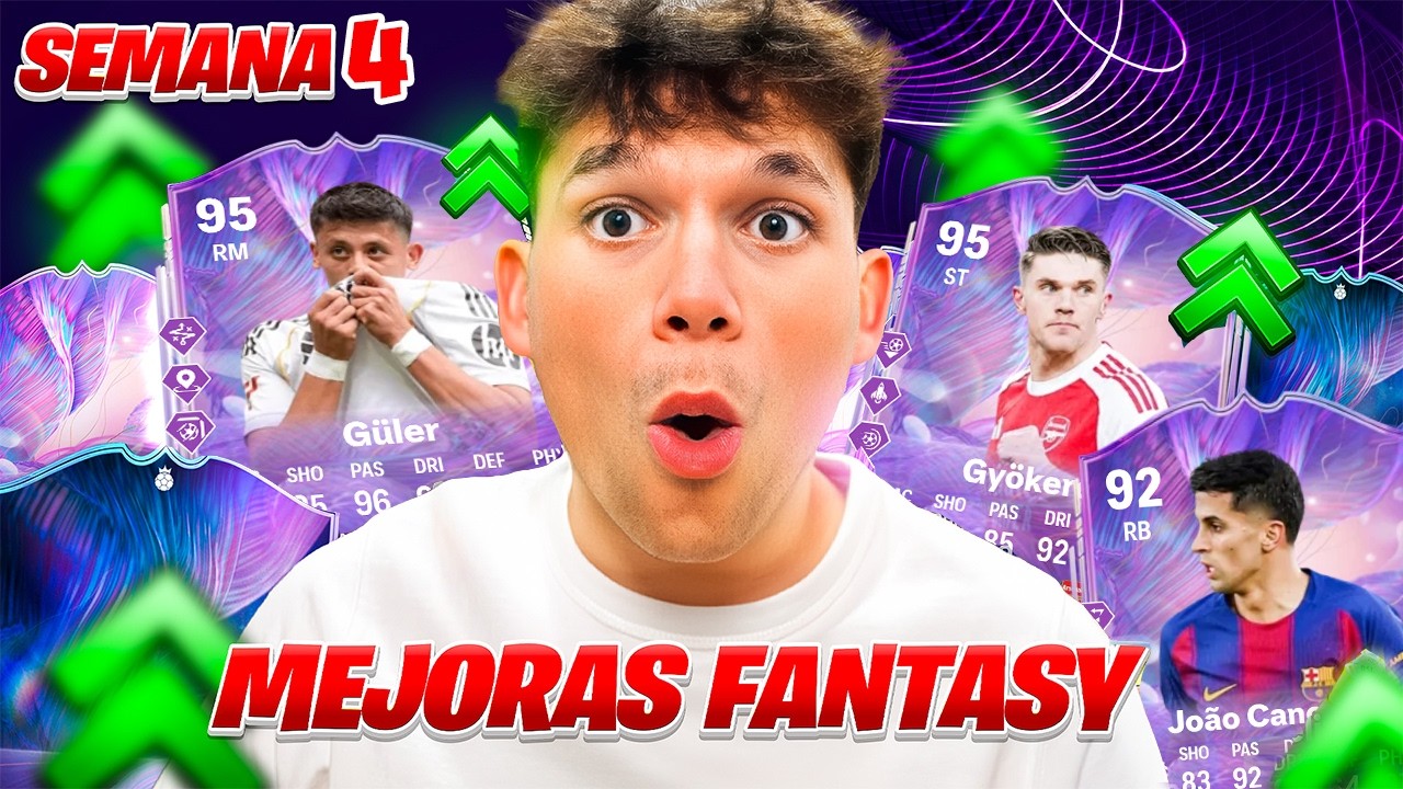¡Mejoras SEMANA 4 de FANTASY FC en EA FC 26! ¡Tracker Fantasy!