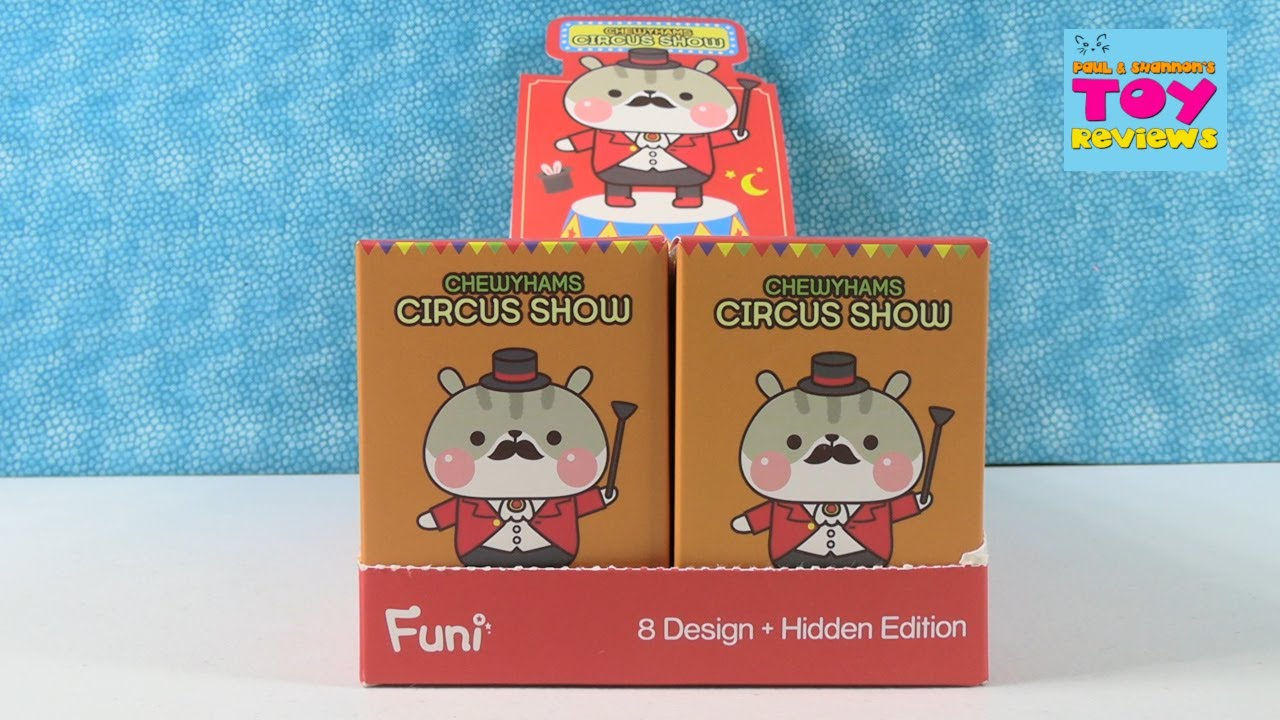 Chewyhams Circus Show Funi Blind Box Pop Mart Collectible Figures Unboxing | PSToyReviews