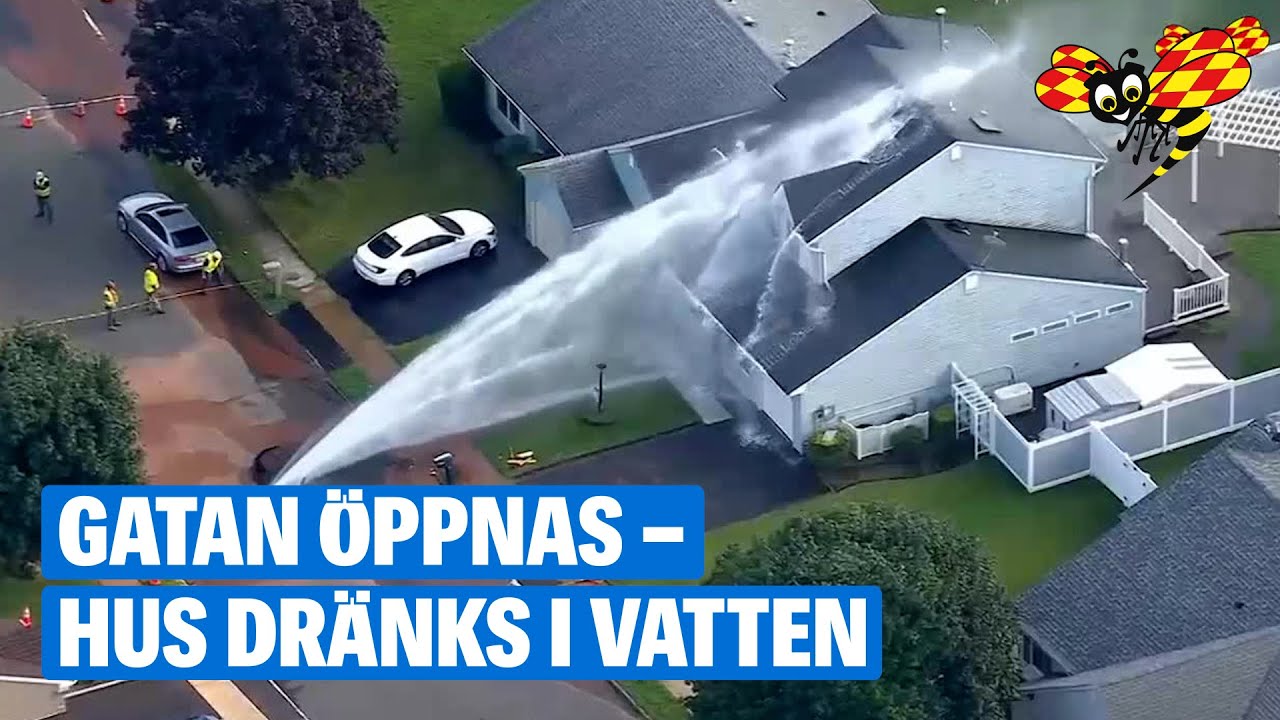 Husägarens mardröm – plötslig vattenläcka