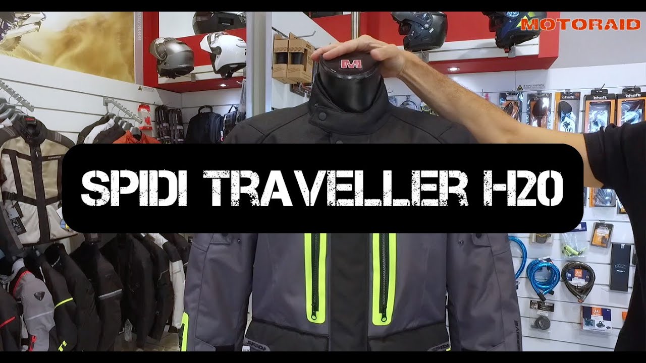 Spidi Traveller H20 review by MotoRAID (Greek)