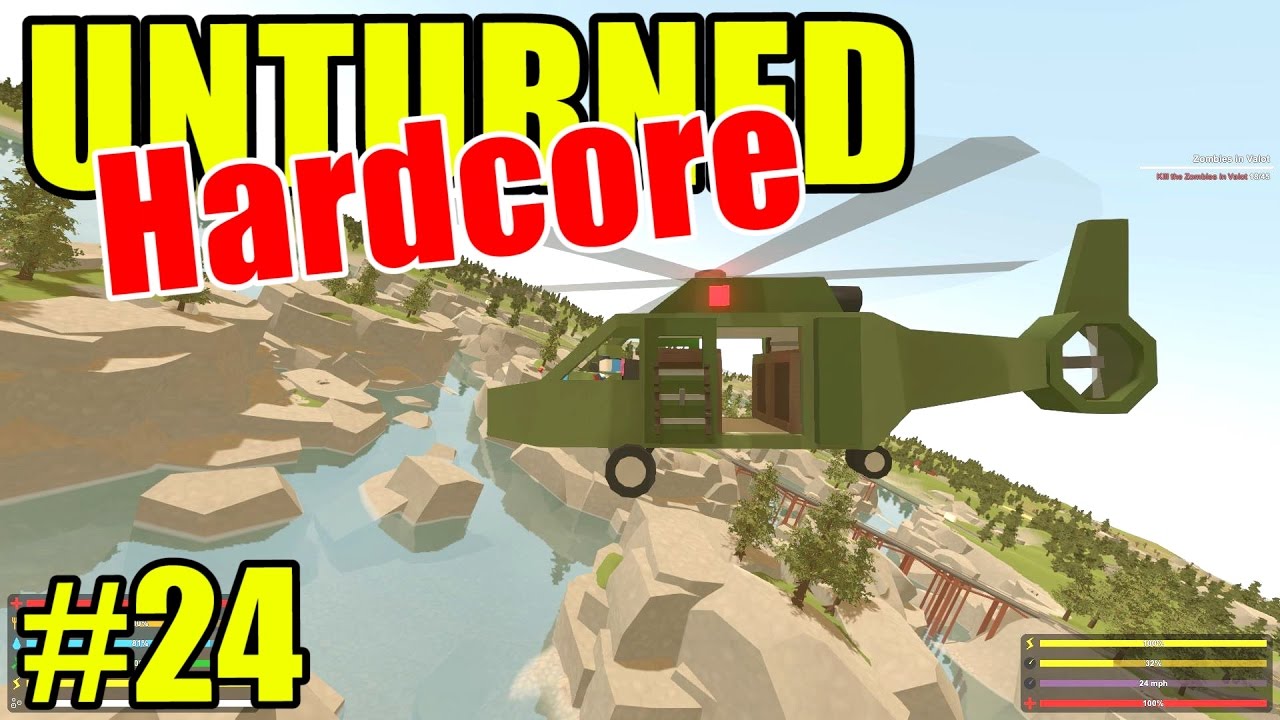 Unturned HARD Mode — Проклятие Broken Isle — Эп. 24 (карта Overgrown 3+)