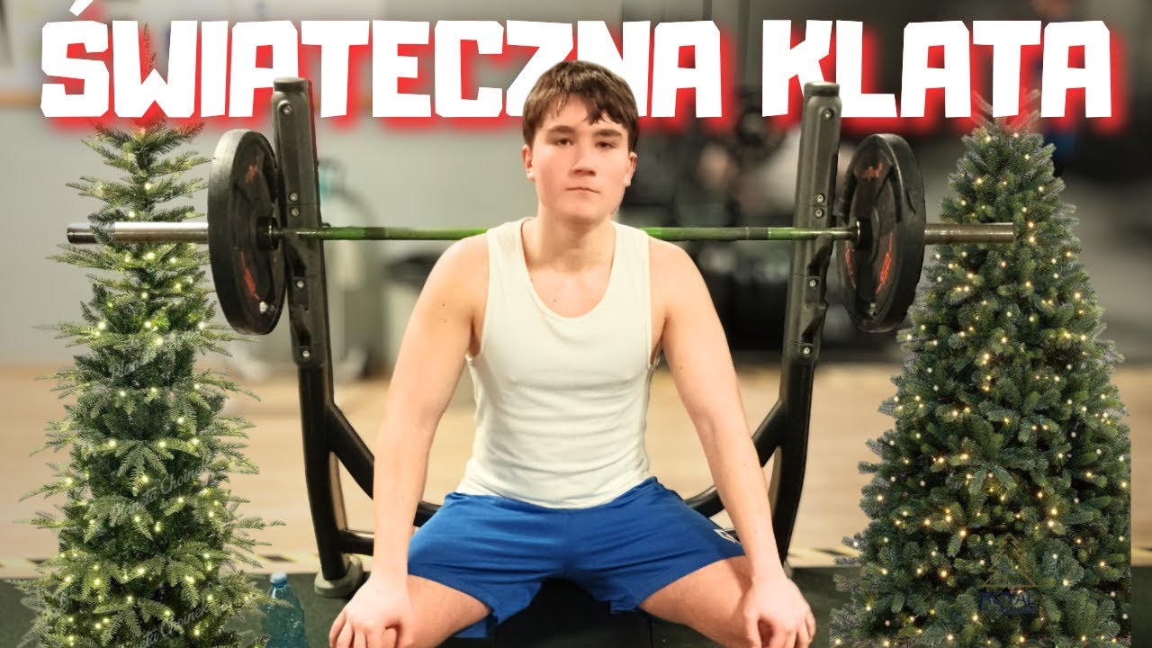 ŚWIĄTECZNY TRENING KLATY! 🎄 | Droga do 100KG #12