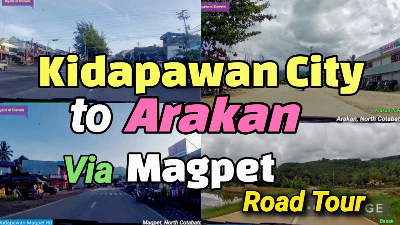 Kidapawan City to Arakan via Magpet || drive tour