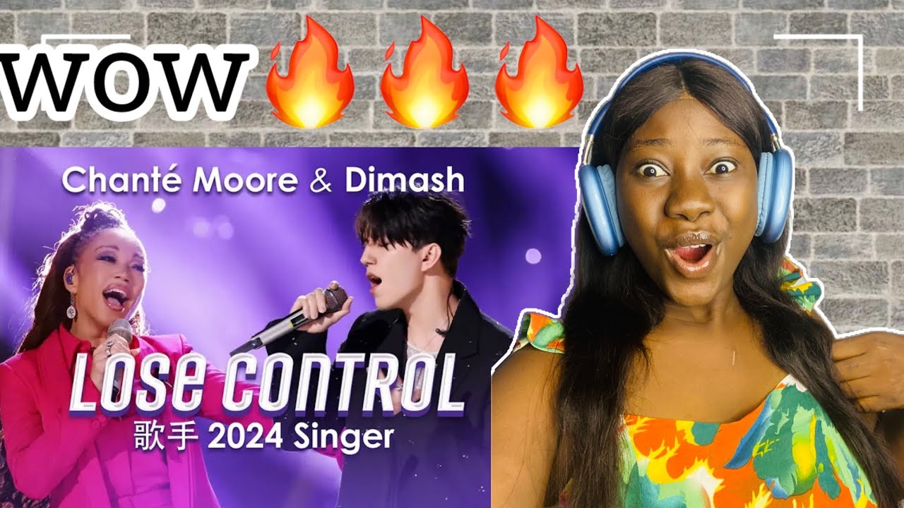 Reacting To Dimash & Chante’ Moore Lose control (I am singer 2024,HUNAN TV) 😍🥰