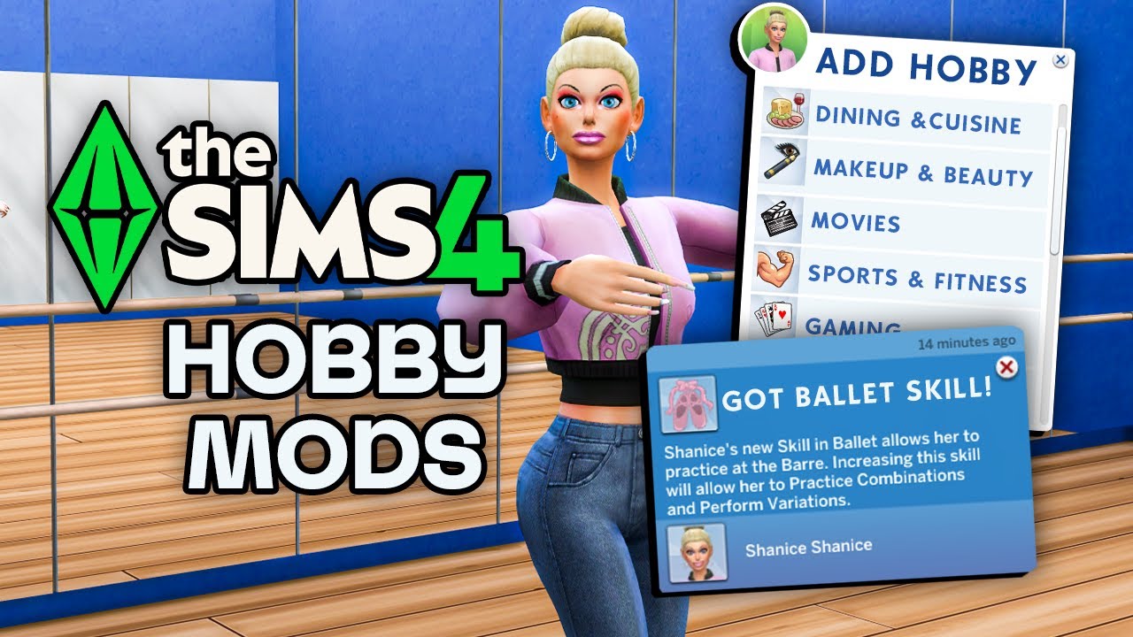 My favourite hobby mods for The Sims 4