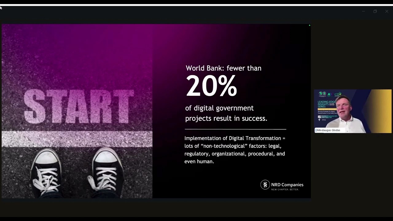 Why Digital Transformation Fails - and How to Succeed | AfDB Webinar &ldquo;Powering Smart Governance&rdquo;