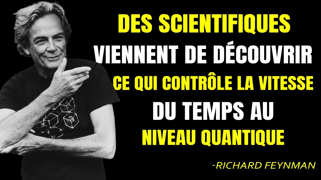 Des scientifiques viennent de découvrir ce qui contrôle la vitesse du temps au niveau quantique