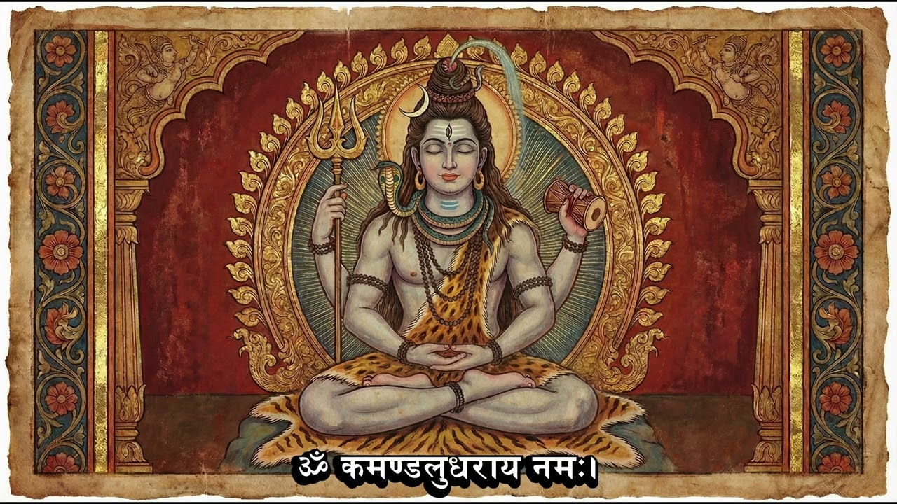 ॐ कमण्डलुधराय नमः | Shiv Bhagwan Mantra for Purity, Detachment & Divine Wisdom 🕉️
