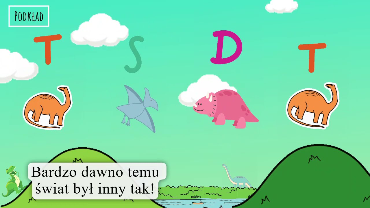 Podkład do piosenki - Dinozaurów świat - Musicalite klasa 2