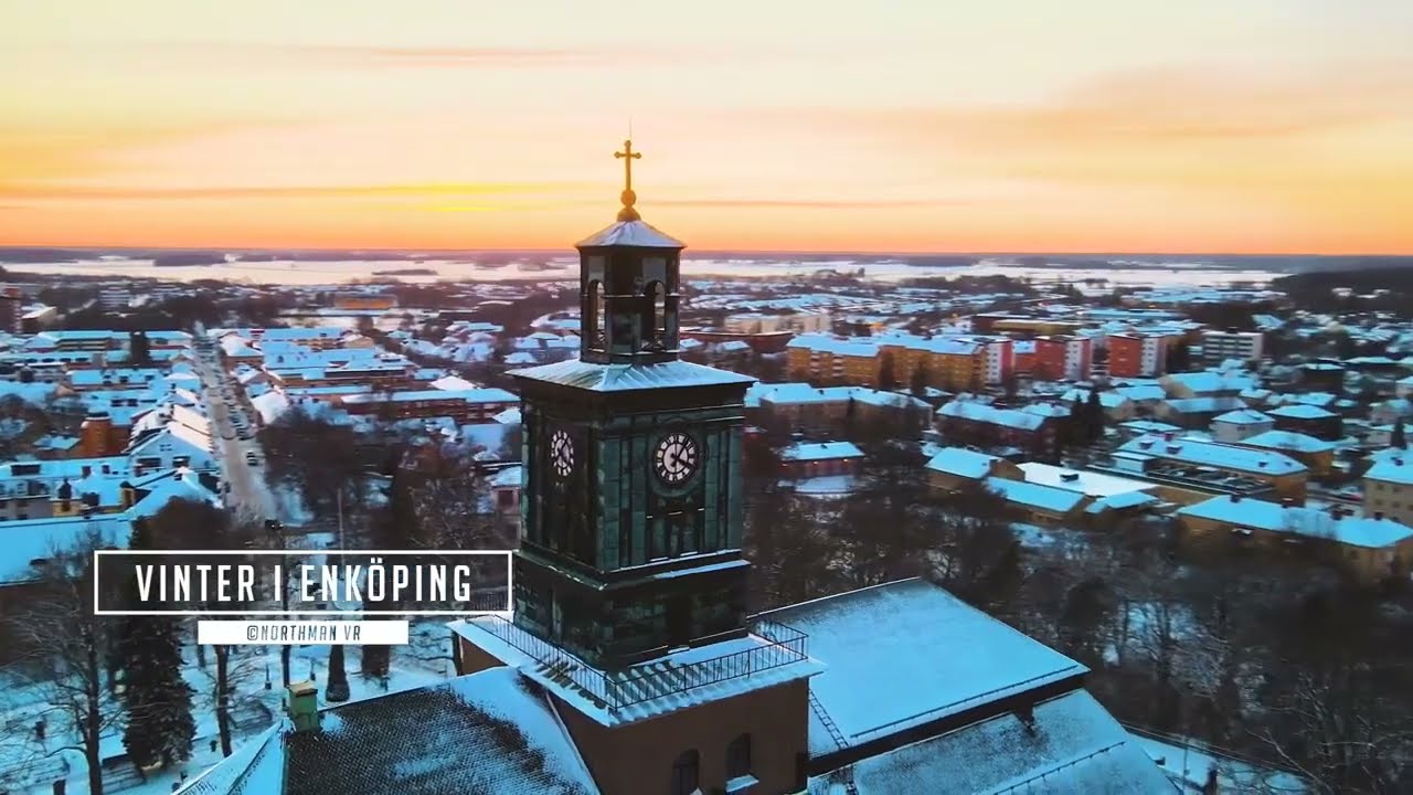 Vinter i Enk&ouml;ping 2021