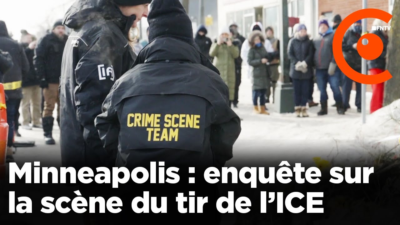 Minneapolis : enquête sur les lieux de la mort d'un civil sous les tirs d'un agent de ICE