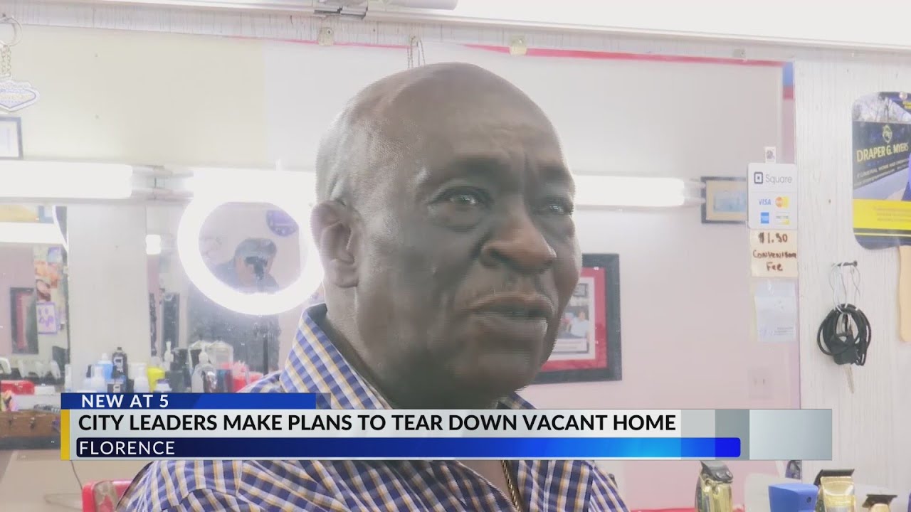 Florence leaders make plans to tear down vacant home