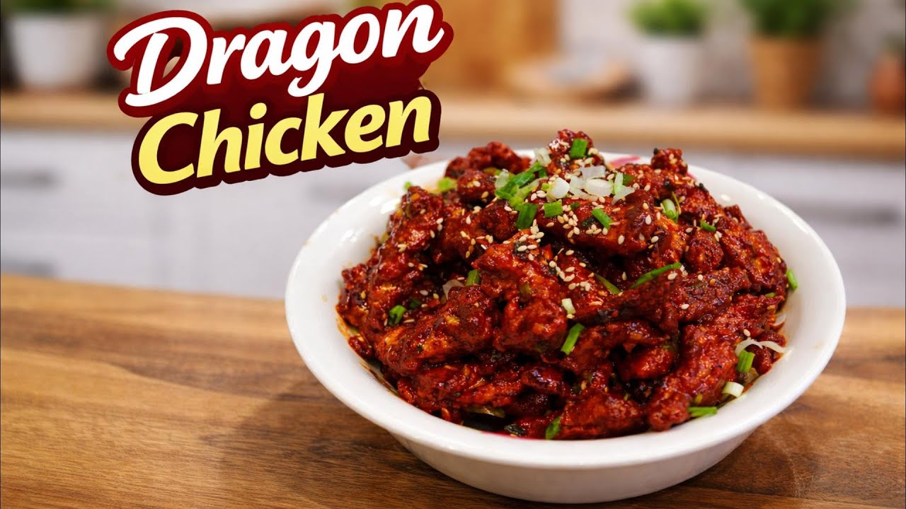 Dragon Chicken 🔥 Crispy & Spicy